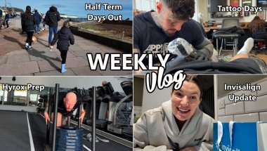 WEEKLY VLOG - HALF TERM - FAMILY OF 5 - TATTOO DAY - INVISALIGN