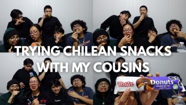 TRYING CHILEAN SNACKS WITH MY COUSINS 🇨🇱🌶️👅