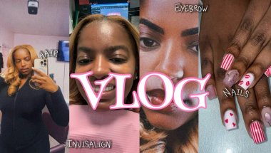 VLOG | Maintenance Olympics : Hair, Nails, Brows & Final Invisalign . Are They Finally Straight?