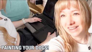 I Don't Know What's Wrong With Me... Morning routine, Painting Your Dogs!