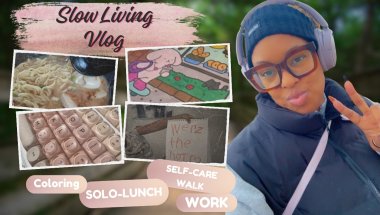 Slow Living Vlog: Walk, Solo Lunch and My new relaxing hobby