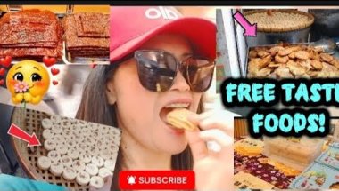 DAMING FREE TASTE BAGO MAKARATING NG CHURCH.@irenecerillochannel6263