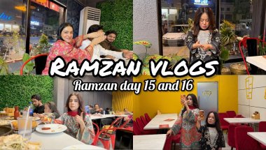 Ramzan vlogs | ramzan day 15 and 16 | iftaar with cousins | reema aly