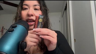 ASMR- My go to lip combo 💋 | Mouth sounds 👄 and tapping ✨