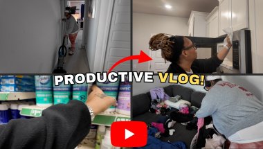 A Productive Vlog of  Cleaning, Errands and a Yap Session 🧺🧹🧼