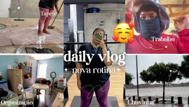 VLOG UMA NOVA ROTINA SE INICIA COM HÁBITOS SAUDÁVEIS + ORGANIZAÇÃO E TRABALHO 🙏🏼😮‍💨