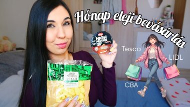 2 Hétre bevásárlás / Tesco * Lidl * mini CBA HAUL / Ebéd ötlet 💮🛒