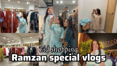 Ramzan vlogs | 18 roza | eid ki shopping shiru hogai | uff itni mehngaai | reema aly