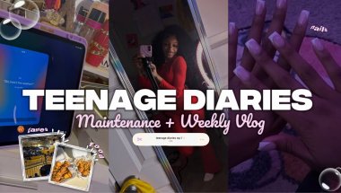 Teenage Diaries 001 | a week in my life + maintenance + grwm etc ᥫ᭡