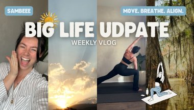 Life Update: I’m Teaching Yoga Classes Now ☕️ Real Talk, Gym Session & Garden Build