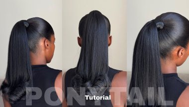 Ponytail tutorial : Ep7 of 7 days Yama Phondo