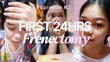 #BracesUpdate🦷: FIRST 24HRS FRENECTOMY (Struggles, Healing, & Pain)