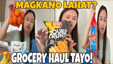 GROCERY HAUL TAYO! MAGKANO LAHAT! PAGBIGYAN NIYO NA AKO SA CHIPS MINSAN LANG TO! Abengvlogs