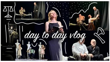 day-to-day vlog (2): брекеты и премьера в театре