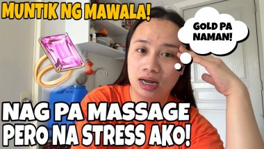 MUNTIK NG MAWALA ANG GOLD RING KO! NAGPA MASSAGE AKO PERO LALONG NA STRESS! Abengvlogs