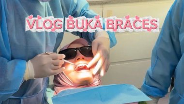 VLOG BUKA BRACES !! RANIA MENYESAL BUKA