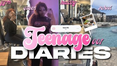 TEENAGE DIARIES 001 ☆ Realistic Days In My Life | Family Time, Gym Girl, School Vlog, Shopping