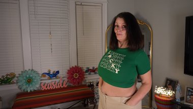 Doing a try on of Clearance St. Patrick Day shirts. #tryonhaul #clothingtryon