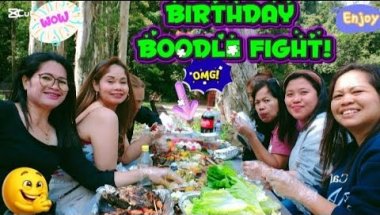 BIRTHDAY BOODLE FIGTH@irenecerillochannel6263