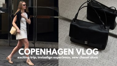 Wednesday in my Copenhagen life⎢exciting trip, invisalign experience, chanel store, pasta alla norma