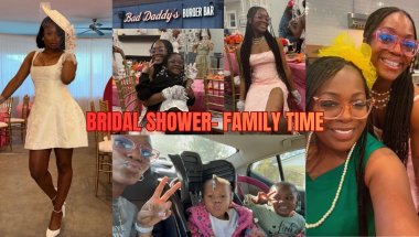 My Sister Cousin Bridal Shower- FAMILY TIME!