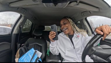 DAY IN THE LIFE OF P: COME GET MY BRACES WITH ME + QDOBA CAR MUKBANG