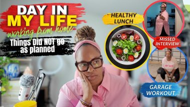 WFH Mom Day in the Life | Missed Interview, Healthy Lunch, Workout & Reset