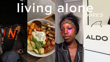 living alone diaries for a girl who finally chooses herself : Movie night , Aldo , Car saga & more