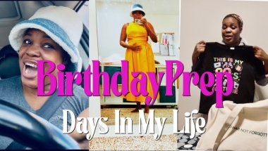 Weekly Vlog | Birthday Prep Vlog 🎉 Dress Shopping, Photoshoot Prep & Hair Transformation!