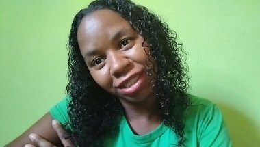 Coloquei meu aparelho dentário