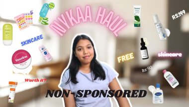Nykaa Skincare Haul | Non-Sponsored & Honest Review | Trying Everything for the First Time😍 || AB ||