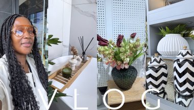 VLOG || HOME MAKER'S DIARY || BOHO BRAIDED WIG FT MyBraidedWig || HOME DECOR FINDS || WASHING MY RUG