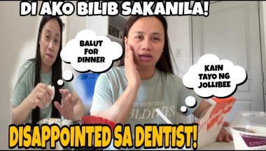 DISAPPOINTED SA DENTIST! E KAIN NALANG NATIN NG JOLLIBEE! DINNER TAYO NG BALOT l abengvlogs #sunday