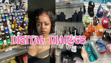DIGITAL DIARIES ( marshalls haul, braces update, got my glasses )