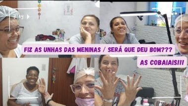 FIZ AS UNHAS DAS MENINAS / TIVERAM CORAGEM + TODAS COBAIAIS - GRAZY DINIZ