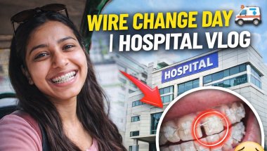 Pain After Wire Change 😭 | Braces Vlog