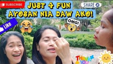 Just For Fun Ayosan Nia Daw Ako#Funnymakeup@irenecerillochannel6263