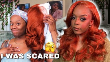 I Was SCARED To Try This Ginger Wig… 😭 | Outre Peak 704 Review