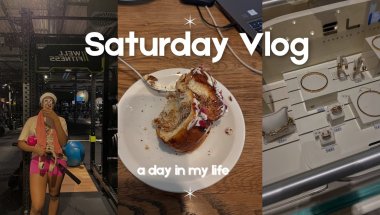 Productive Weekend Vlog ✨/ Packing Crochet Orders / Cafe date + Gym  ||Student Diaries 💞