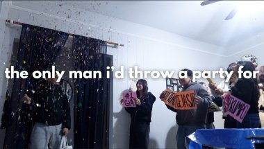 throwing him a surprise party for...