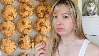 I'm Losing The Will With This Viral TIKTOK Chickpea Cookie Recipe!