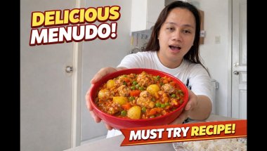 ANG SARAP NG MENUDO SA KARENDERYA! KAIN TAYO! Abengvlogs