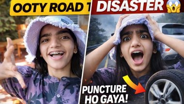 Trip Pe Nikle The… Puncture Ho Gaya 😂 Mysore to Ooty!