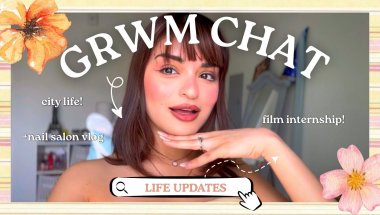 Get ready with me + life updates! New life style, challenges, month’s favorites! ♥︎ ⭑.ᐟ