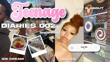 TEENAGE DIARIES 002 ☆ Days In My Life | Shopping, Good Eats, Ice Cream Date, School Vlog