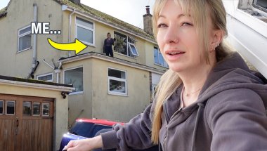 Climbing On The Roof & Nearly Knocking Myself Out TWICE!