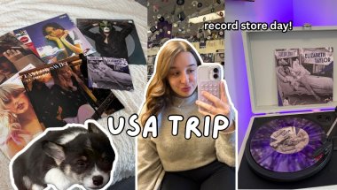 USA TRIP VLOG!! Record Store Day, Cute Puppies, Shopping & Vinyl Haul!