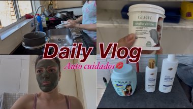 Vlog:Um dia me cuidando+ Minha segunda!!