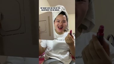 Get ready with me for my 6th. adjustment for my braces 💜