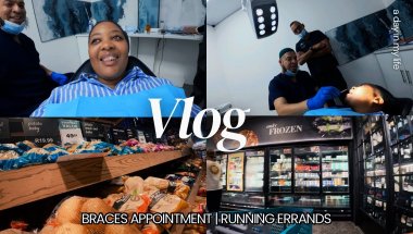 Vlog | Braces appointment + Running errands